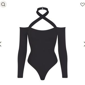 New Black bandage bodysuit SKIMS